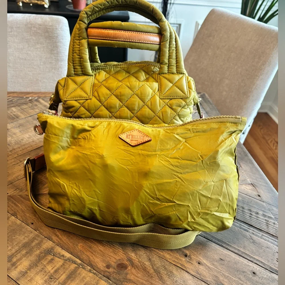 MZ Wallace Ocher Small Sutton Deluxe - Picture 3 of 8